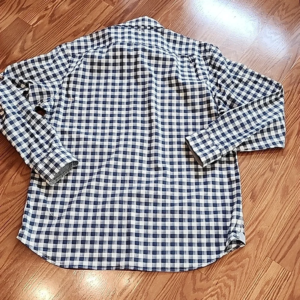 Banana republic xl 17-17 1/2 button down‎ long sleeve shirt